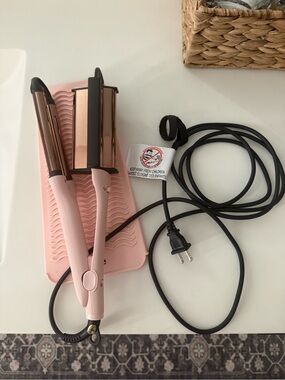 L'ange VersaWaver Adjustable Titanium Hair Waver – Like New